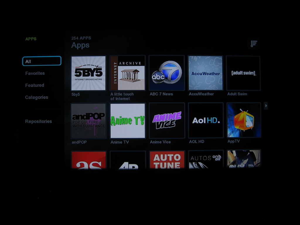 List Of Apps Available For Boxee Box