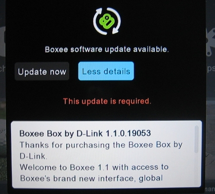 reset boxee box to factory settings